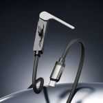 What is a data cable with a foldable stand?