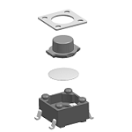 Introduction to the principle, difference, life and wiring methods of tact switches